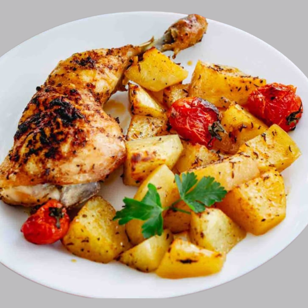 Pulpa de curcan la cuptor cu cartofi perfecta pentru mesele in familie- 1kg de la Chefsuperfood Ostropel de curcan cu cartofi