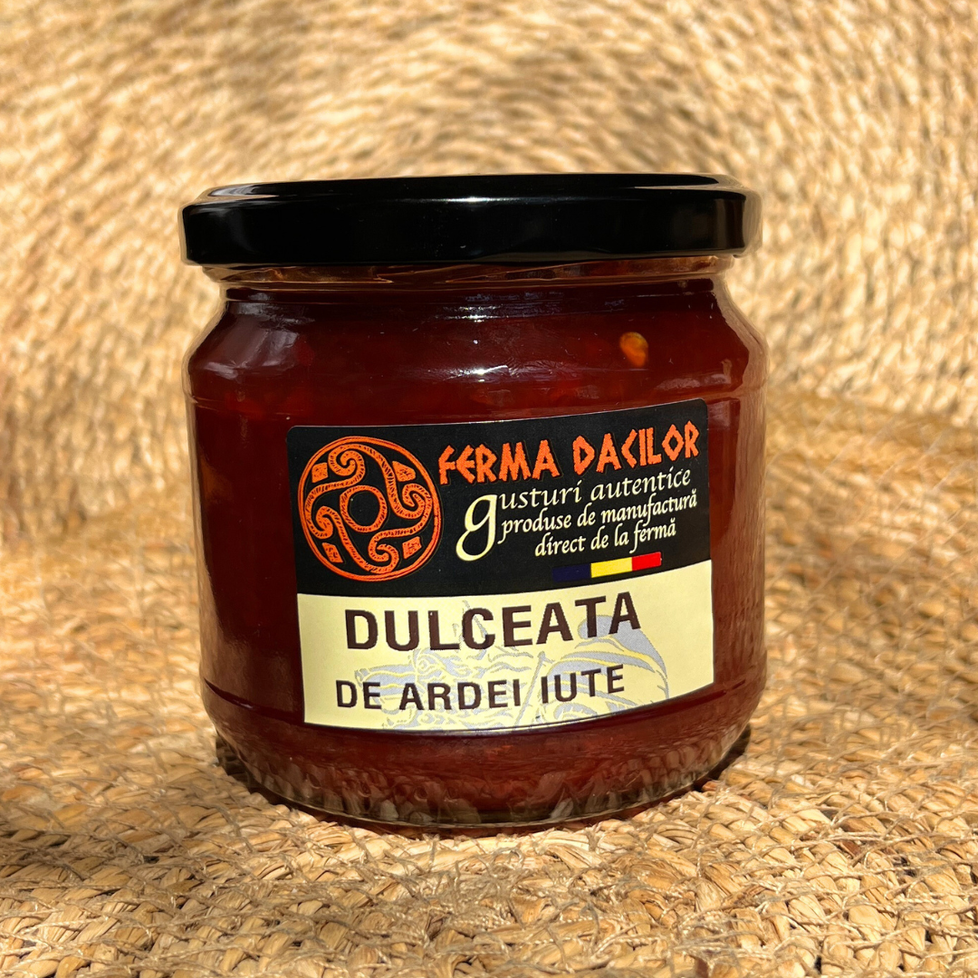 Dulceata de ardei iute cu ingrediente naturale- 400g de la Chefsuperfood Carnati cu cascaval