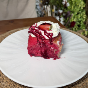 Cinnamon Roll cu Zmeura by ChefSuperFood