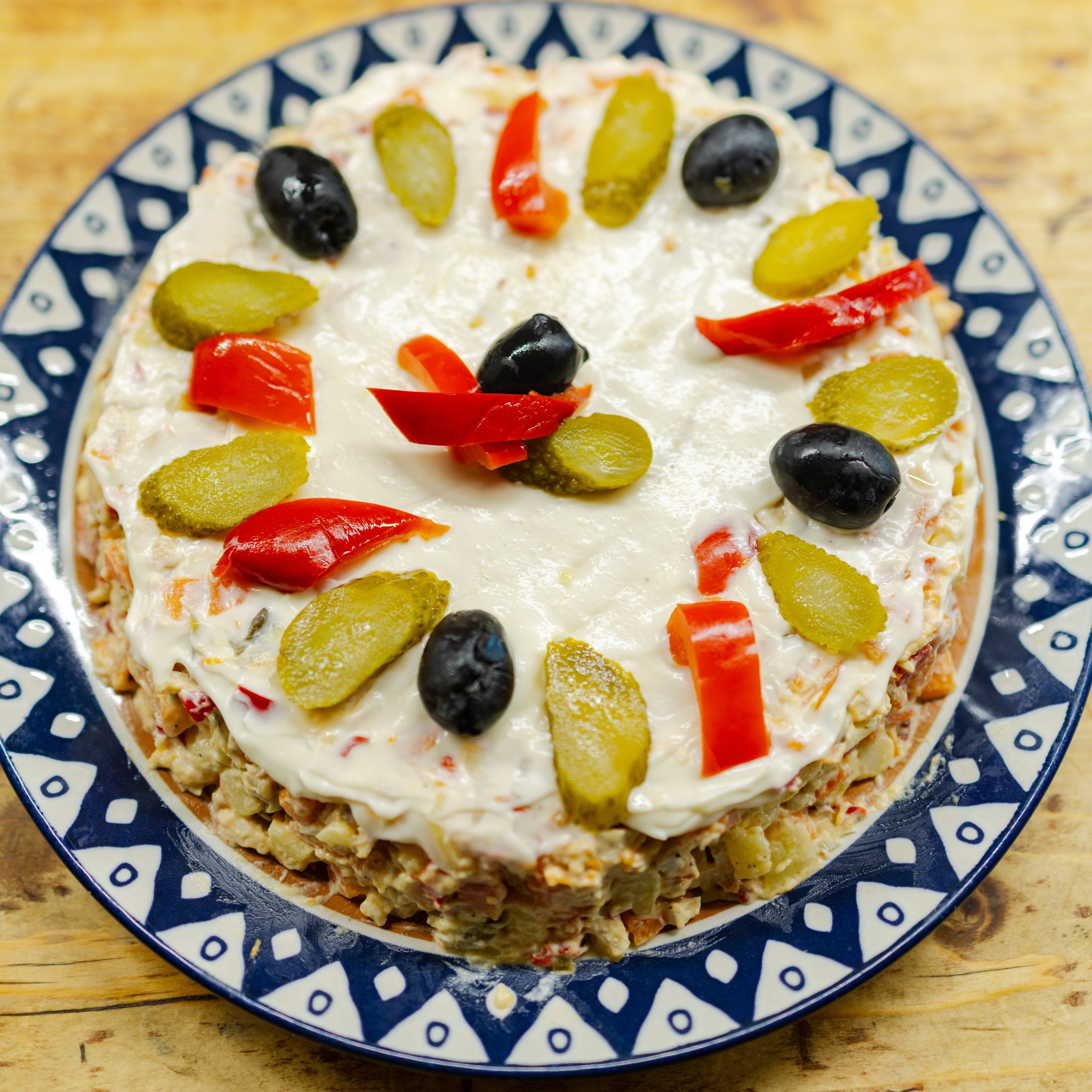 Salata de boeuf cu porc by ChefSuperFood de la Chefsuperfood Salata de boeuf cu porc by ChefSuperFood