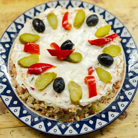 Salata de boeuf cu porc