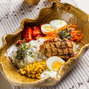 Bowl Proteic cu piept de curcan