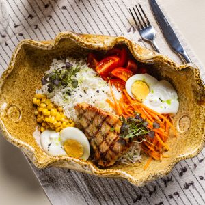 Bowl Proteic cu piept de curcan