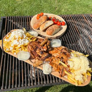 Platou pui gratar- 3 persoane