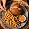 Burger cu carne de vita by ChefSuperFood