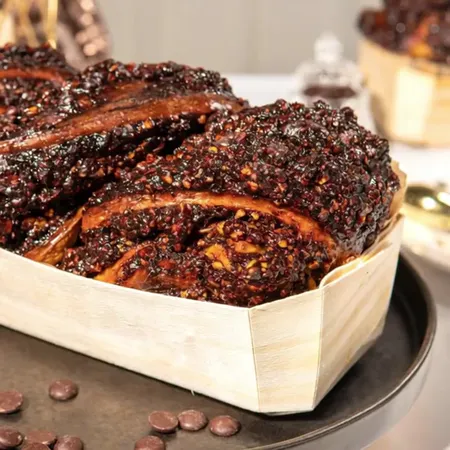 Choco Muse Cozonac Insiropat Cu Vinars Si Ciocolata Belgiana Anim